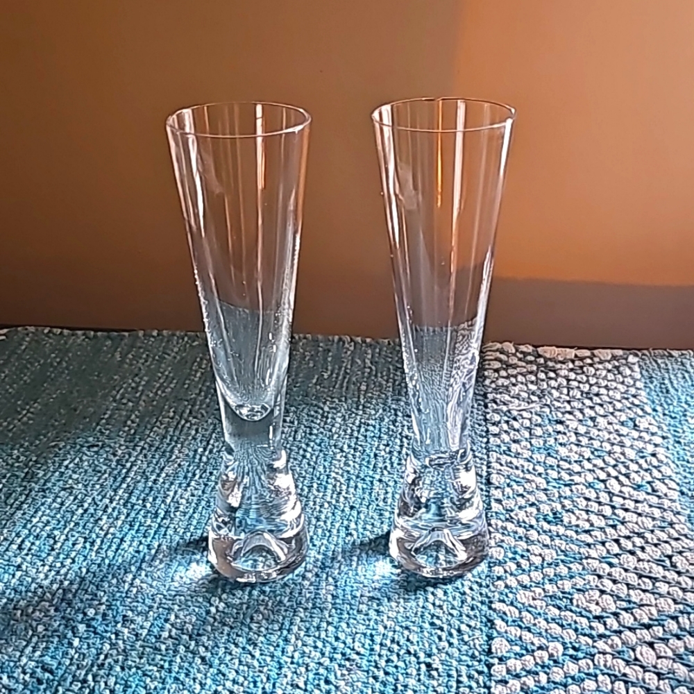 Set of 2 Champagne Flutes